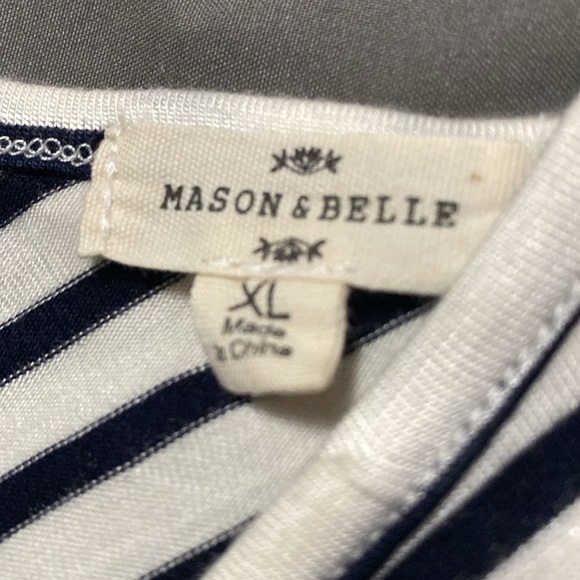 Mason and Belle, Alexa Lace Trim Knit Tank, size XL, never worn - Picture 3 of 5